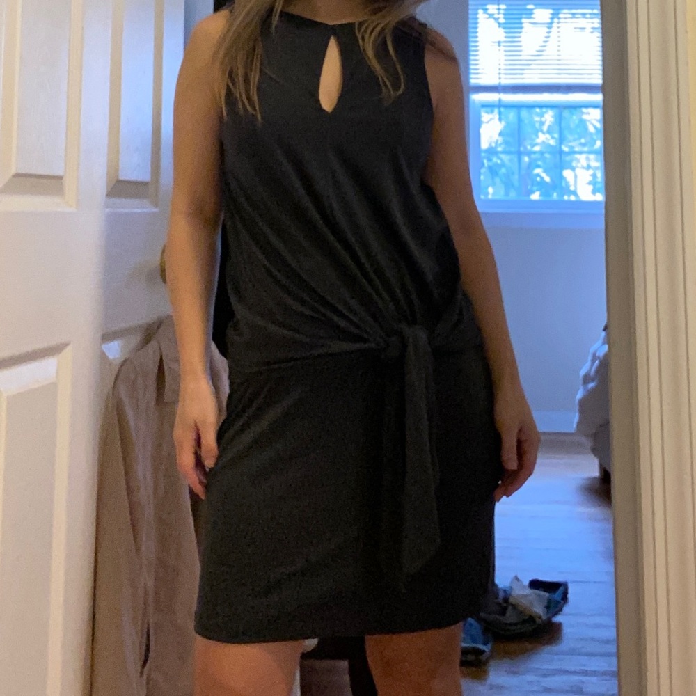 Susana Monaco keyhole mini dress